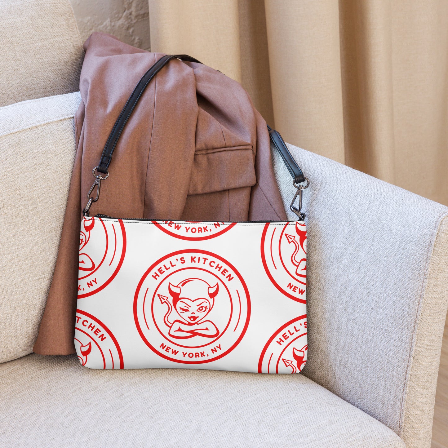 Hell's Kitchen Devil Girl and Boy Crossbody Bag