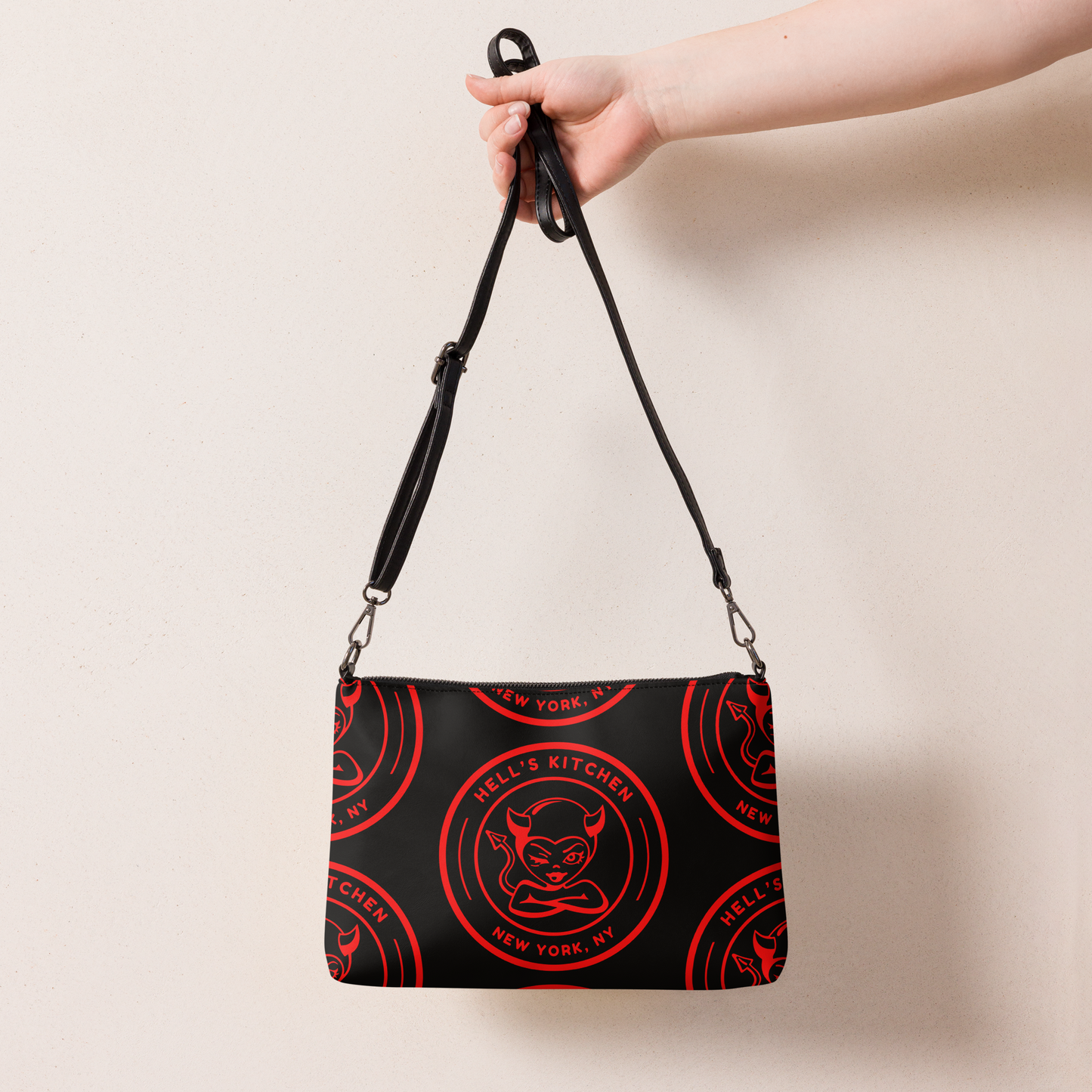 Hell's Kitchen Devil Girl and Boy Crossbody Bag