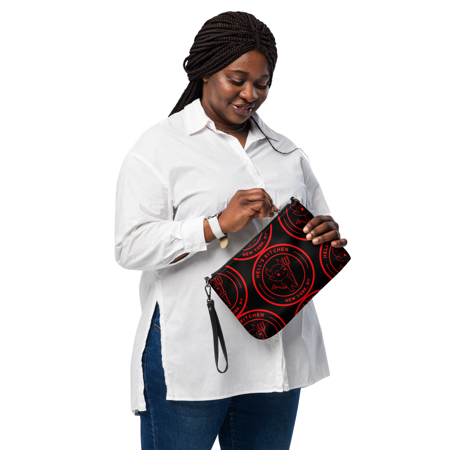 Hell's Kitchen Devil Girl and Boy Crossbody Bag