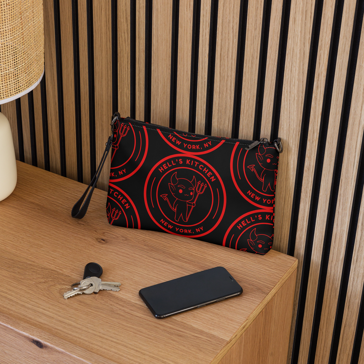 Hell's Kitchen Devil Girl and Boy Crossbody Bag