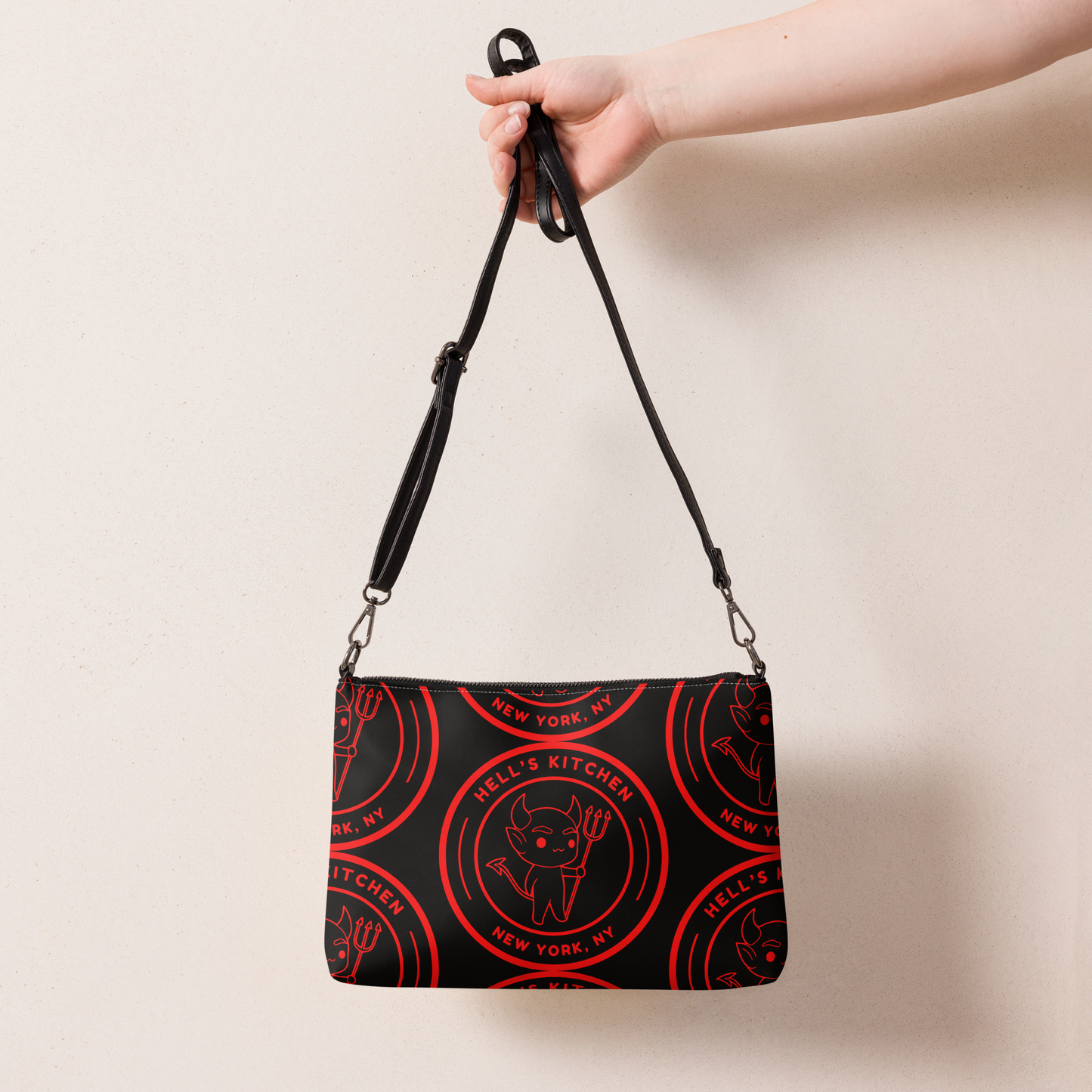 Hell's Kitchen Devil Girl and Boy Crossbody Bag