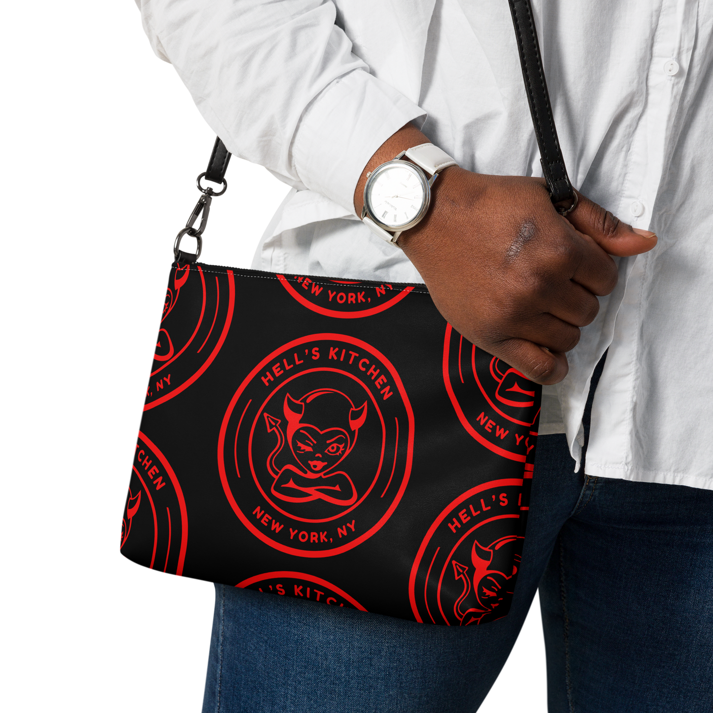 Hell's Kitchen Devil Girl and Boy Crossbody Bag