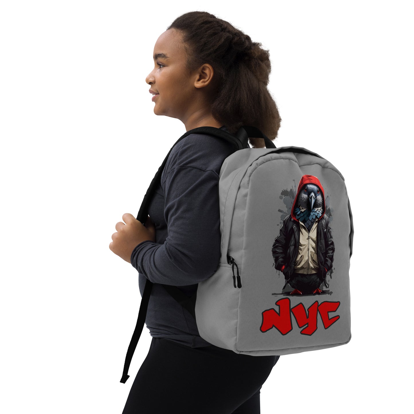 Minimalist NYC Pigeon Backpack