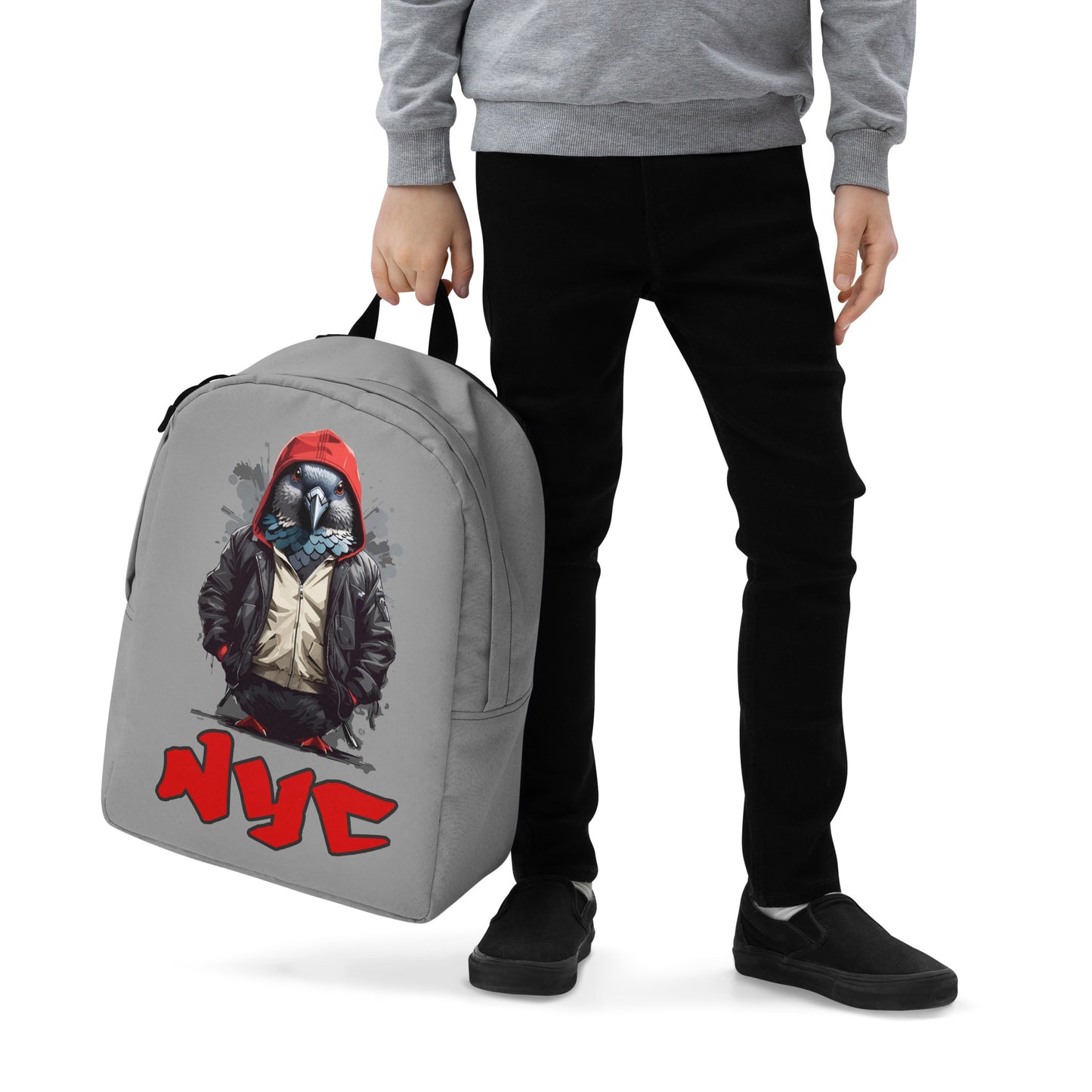 Minimalist NYC Pigeon Backpack