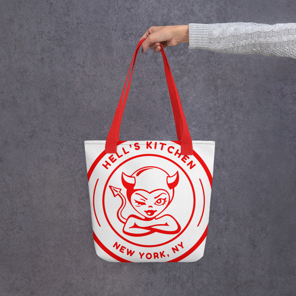 Hell's Kitchen Devil Girl Tote bag