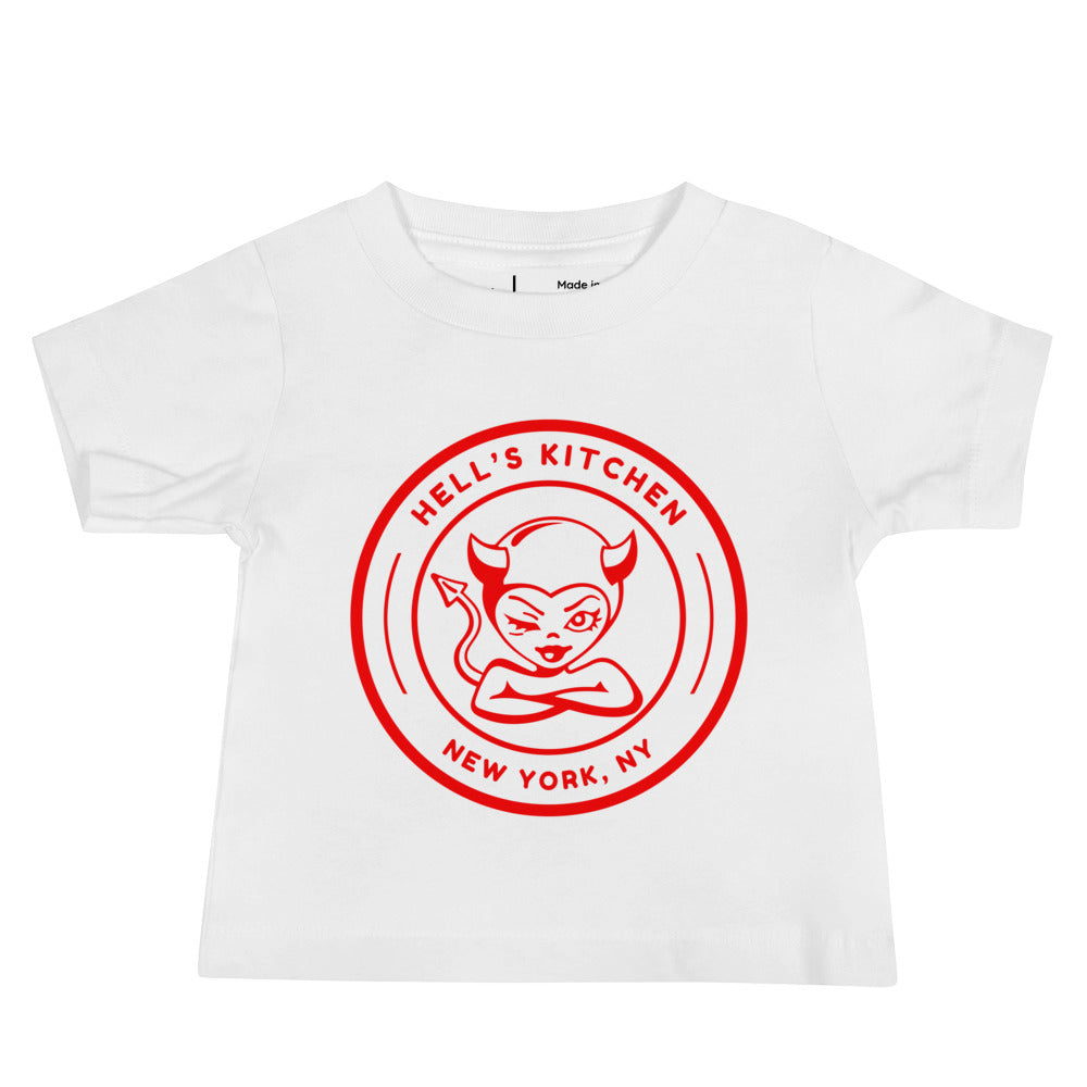 Baby Hell's Kitchen Devil Girl Jersey Short Sleeve Tee