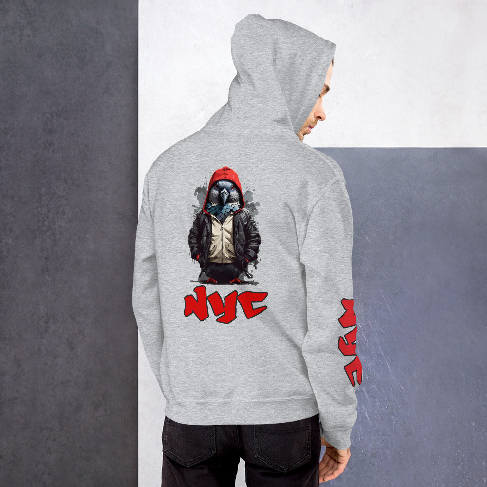 Unisex NYC Pigeon Hoodie