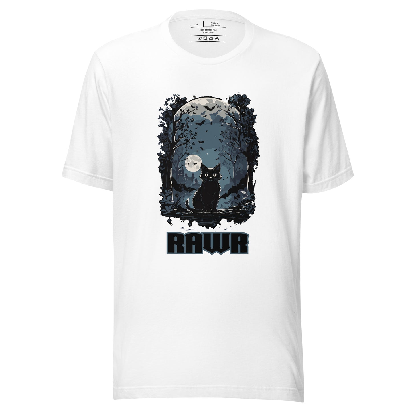 Unisex Cat Rawr T-Shirt