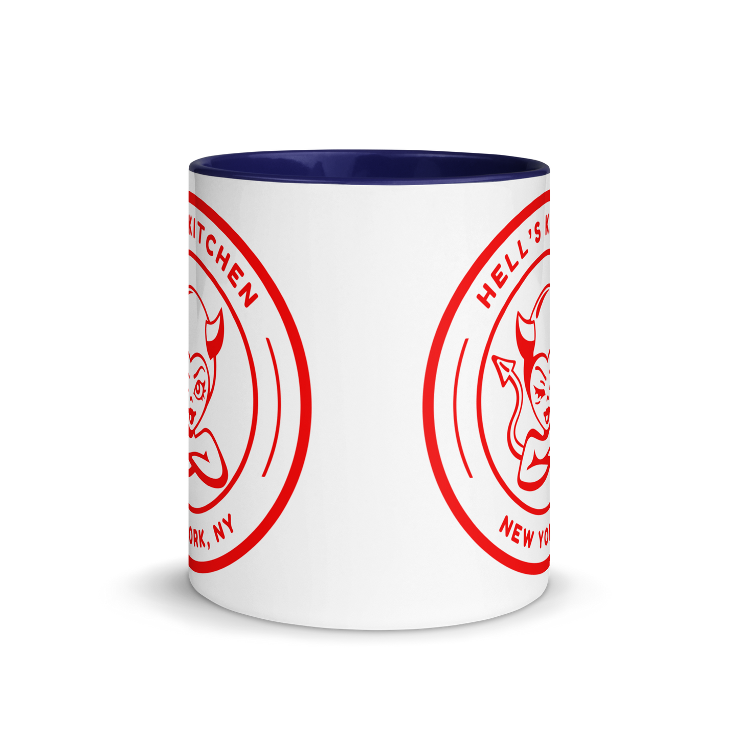 Hell's Kitchen Devil Girl Mug with Color Inside