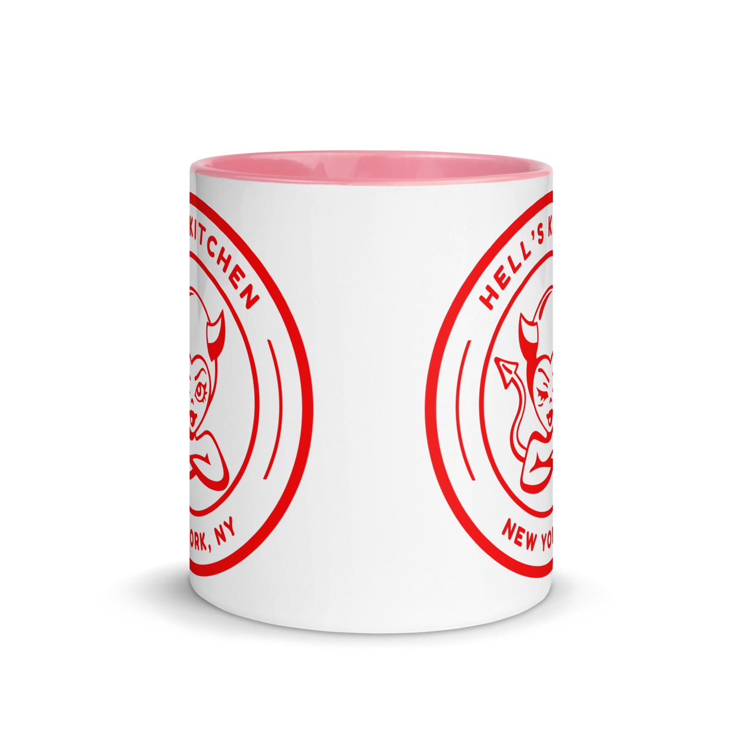 Hell's Kitchen Devil Girl Mug with Color Inside