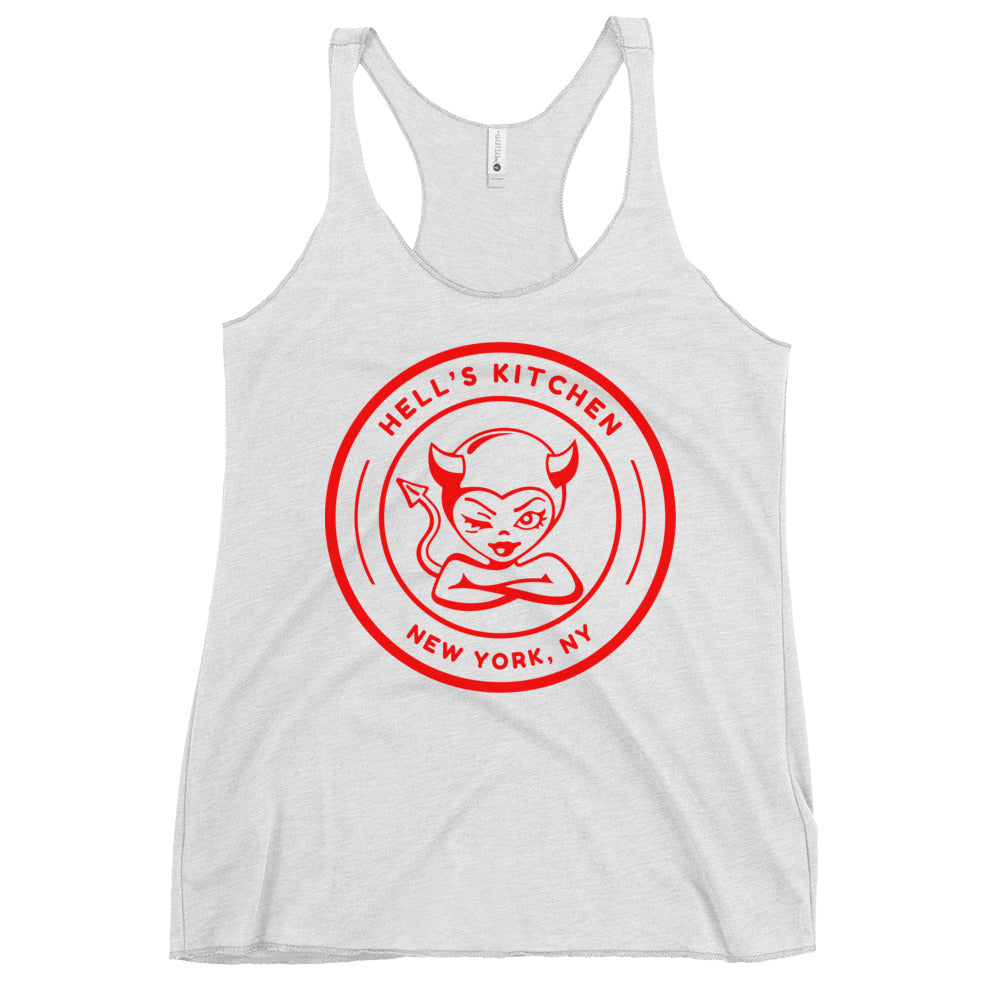 Women's Hell's Kitchen Devil Girl Racerback Tank Top
